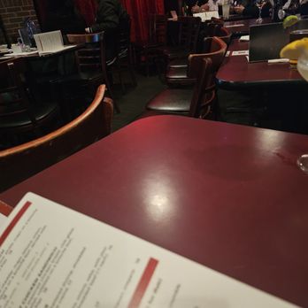 Ontario Improv - "VIP" seating lol what a joke! Those 2 chairs in front of the table are for other VIP tickets to sit in front of you!! - Comedy Clubs Near Me - Ontario, California Ontario Improv - "VIP" seating lol what a joke! Those 2 chairs in front of the table are for other VIP tickets to sit in front of you!! - Comedy Clubs Near Me - Ontario, California