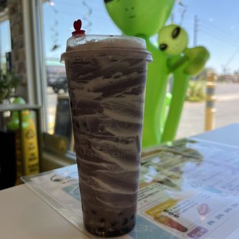 E T Tea & Popcorn Chicken - Taro smoothie - Bubble Tea Near Me - Mesa, Arizona E T Tea & Popcorn Chicken - Taro smoothie - Bubble Tea Near Me - Mesa, Arizona