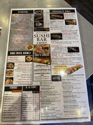 Menu photo 2 MA-SE SUSHI EATERY Longwood, FL Menu photo 2 MA-SE SUSHI EATERY Longwood, FL
