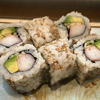 Taihei - California roll with REAL king crab - Sushi Bars Near Me - Monterey Park, California