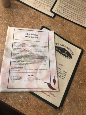 Menu photo 5 El Charritos Albuquerque, NM