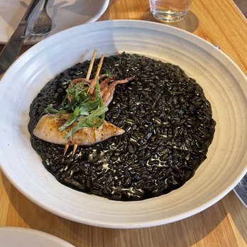 Rose Mary - Squid ink risotto - Italian Near Me - Chicago, Illinois