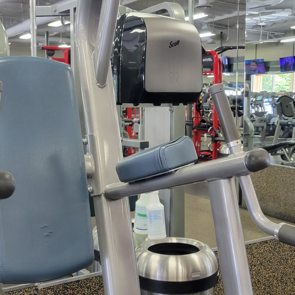 Fitness 19 - Sanitizing station - Gyms Near Me - Chino, California Fitness 19 - Sanitizing station - Gyms Near Me - Chino, California