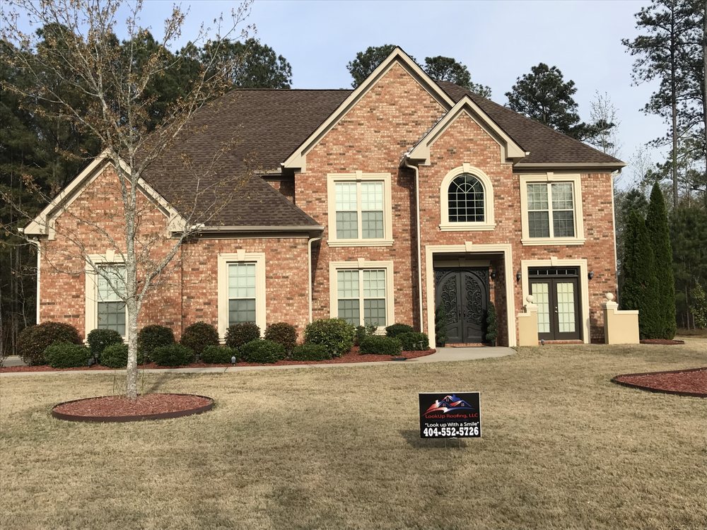 Slide of LookUp Roofing