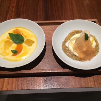 Le KGB - Two deserts of the tasting menu. - French Near Me - Paris, 75