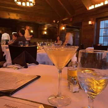 Meridian Restaurant & Bar - a martini and menu - New American Near Me - Indianapolis, Indiana