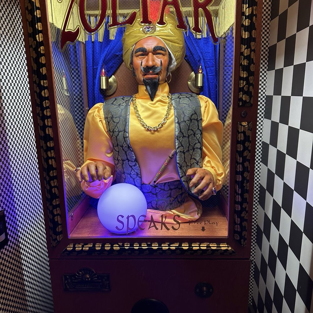 Moxy - Zoltar on the lobby floor. Look for the aqua cuties next to the gym. - Hotels Near Me - Allentown, Pennsylvania Moxy - Zoltar on the lobby floor. Look for the aqua cuties next to the gym. - Hotels Near Me - Allentown, Pennsylvania