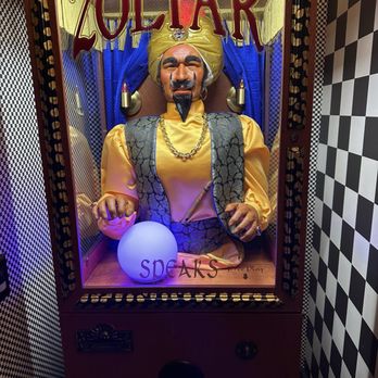 Moxy - Zoltar on the lobby floor. Look for the aqua cuties next to the  gym. - Hotels Near Me - Allentown, Pennsylvania