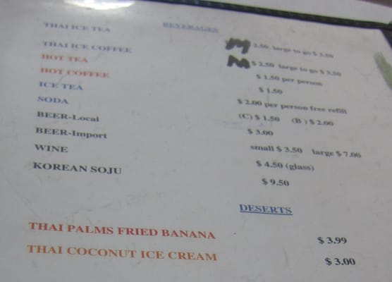 Menu photo 8 Thai Palms Restaurant Palmdale, CA Menu photo 8 Thai Palms Restaurant Palmdale, CA