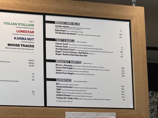 Menu photo 2 Yeti’s Grind Vail, CO Menu photo 2 Yeti’s Grind Vail, CO