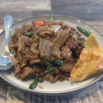 Thai Station - Pad Kea Mao (Spicy Drunken Noodles) - Thai Near Me - Fountain Valley, California Thai Station - Pad Kea Mao (Spicy Drunken Noodles) - Thai Near Me - Fountain Valley, California