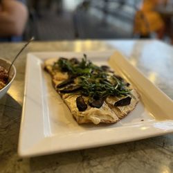 Green Door On 8th - Portobello Goat Cheese Flat Bread