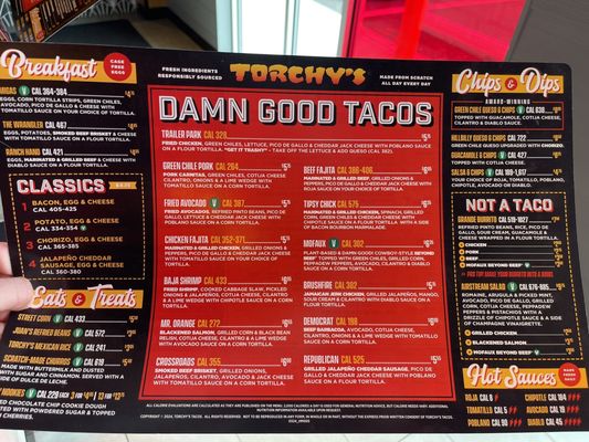 Menu photo 1 Torchy's Tacos Columbus, OH Menu photo 1 Torchy's Tacos Columbus, OH
