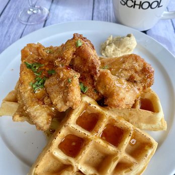 School Restaurant - Buttermilk Chicken n Waffles - Bakeries Near Me - Toronto, Ontario