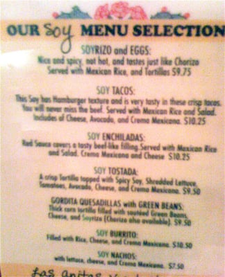 Menu photo 8 Las Anitas Los Angeles, CA Menu photo 8 Las Anitas Los Angeles, CA