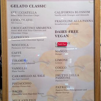 Gelato By Patrizia - 2025 October flavors - Gelato Near Me - San Jose, California Gelato By Patrizia - 2025 October flavors - Gelato Near Me - San Jose, California