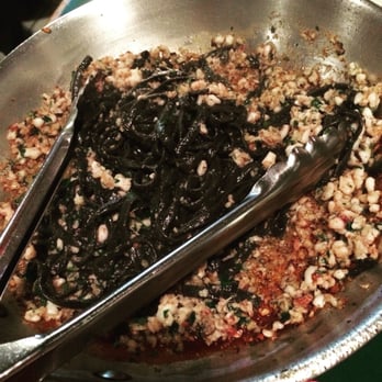 The Daily Catch - Ground squid with ink pasta - Italian Near Me - Boston, Massachusetts The Daily Catch - Ground squid with ink pasta - Italian Near Me - Boston, Massachusetts