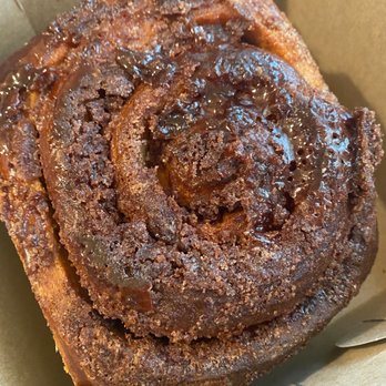 Lodge Bread - Cinnamon roll- Should've included my hand in this pic for scale - Bakeries Near Me - Los Angeles, California