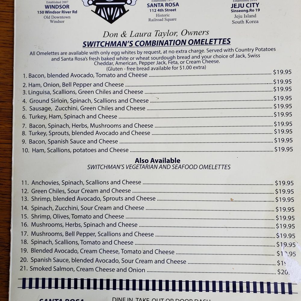 Omelette Express - Menu - Breakfast & Brunch Near Me - Santa Rosa, California