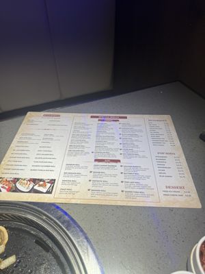 Menu photo 1 Volcano Korean BBQ Amarillo, TX Menu photo 1 Volcano Korean BBQ Amarillo, TX