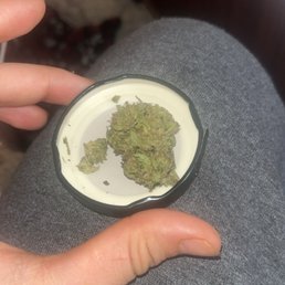 This is it with the flash at least some bad bud looks good under the flash light but nope not this one