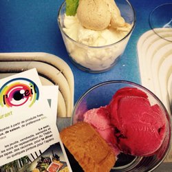 Tapa' l'Oeil - Crème citron (tuerie !) et sorbets artisanaux de chez M&O