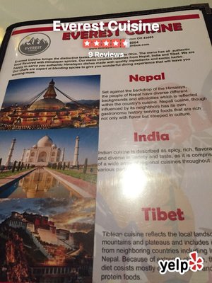 Menu photo 8 Everest Cuisine Worthington, OH