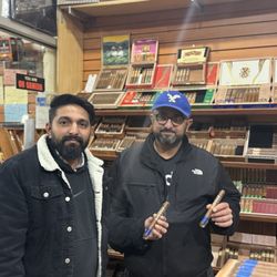 Mom's Cigar & Lounge - Sam! The resident cigar expert