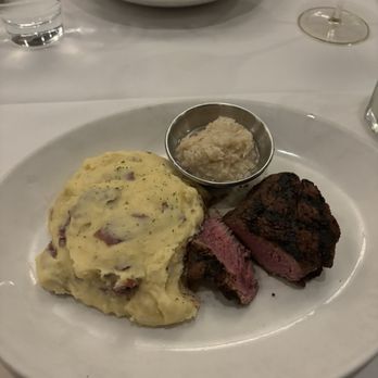 St. Elmo Steak House - Steak and mashed potatoes (try them with horseradish) - Steakhouses Near Me - Indianapolis, Indiana St. Elmo Steak House - Steak and mashed potatoes (try them with horseradish) - Steakhouses Near Me - Indianapolis, Indiana
