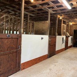 Classical Legacy - The barn aisle- clean and well ventilated.