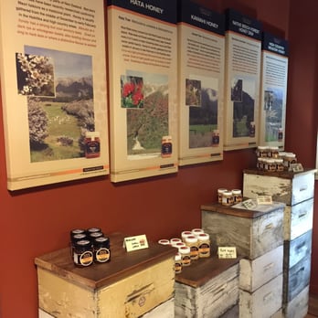 Stella Cafe & Cheesery - Honey display next to to bee hive - Cafes Near Me - Hokitika, WTC Stella Cafe & Cheesery - Honey display next to to bee hive - Cafes Near Me - Hokitika, WTC