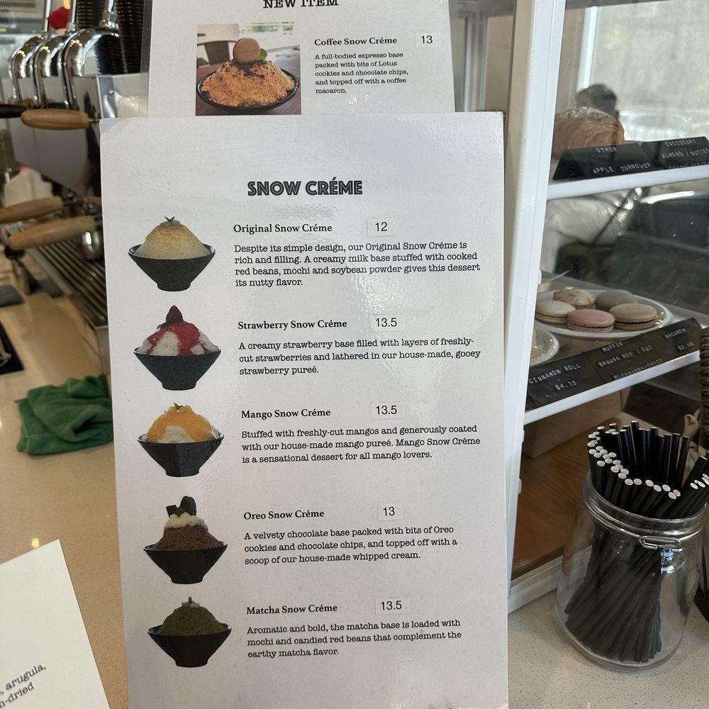 Cafe Sapientia - Snow creme menu - Coffee & Tea Near Me - Oak Park, California Cafe Sapientia - Snow creme menu - Coffee & Tea Near Me - Oak Park, California