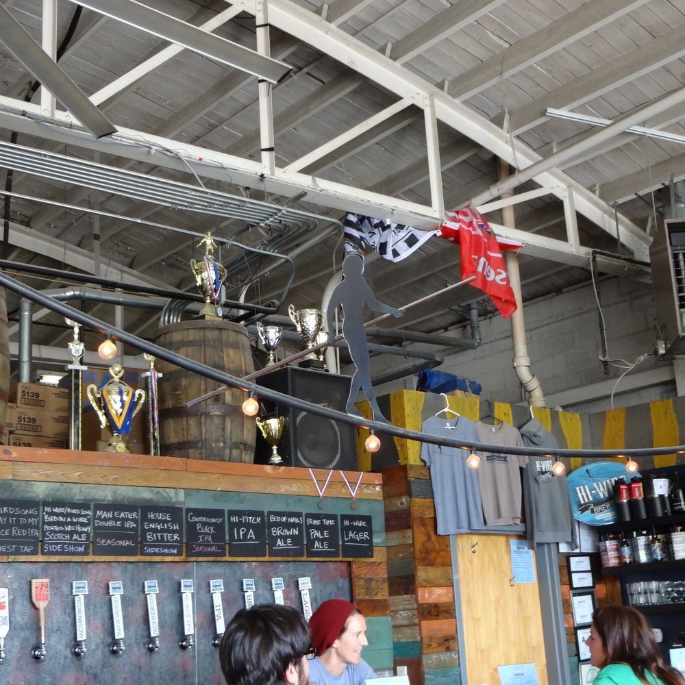 Hi-Wire Brewing - High wire man! - Breweries Near Me - Asheville, North Carolina Hi-Wire Brewing - High wire man! - Breweries Near Me - Asheville, North Carolina