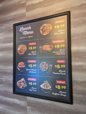 Menu photo 8 Wings Up! Markham, ON