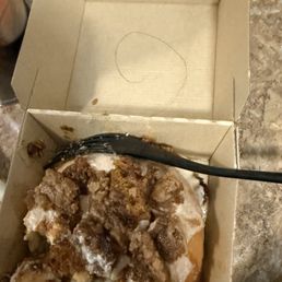 Pumpkin spice cinnamon roll