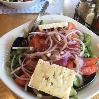 Gyro World - Small Greek Salad - Greek Near Me - Flushing, New York Gyro World - Small Greek Salad - Greek Near Me - Flushing, New York