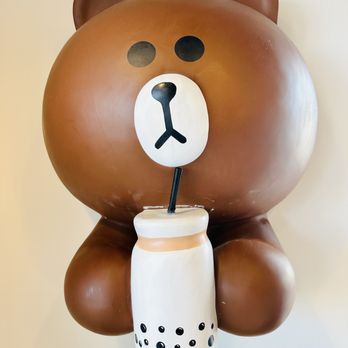 Won Won Wok - a brown bear holding a drink - Chinese Near Me - Saratoga Springs, Utah Won Won Wok - a brown bear holding a drink - Chinese Near Me - Saratoga Springs, Utah