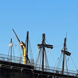 Fort Loudoun Dam - The 'Pinta' a replica of Columbus' ship of the same name, locks through.