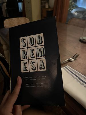 Sobremesa by null