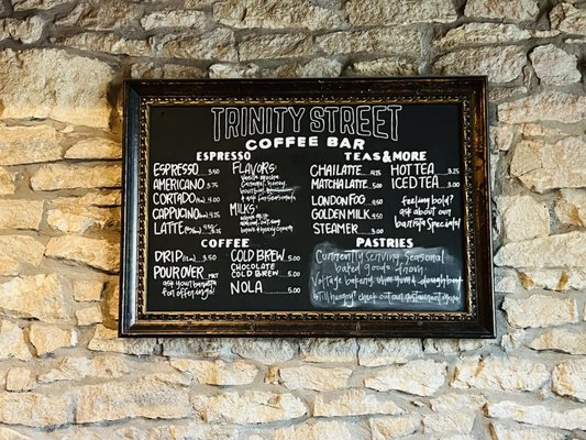 Menu photo 1 Trinity Street Decatur, TX