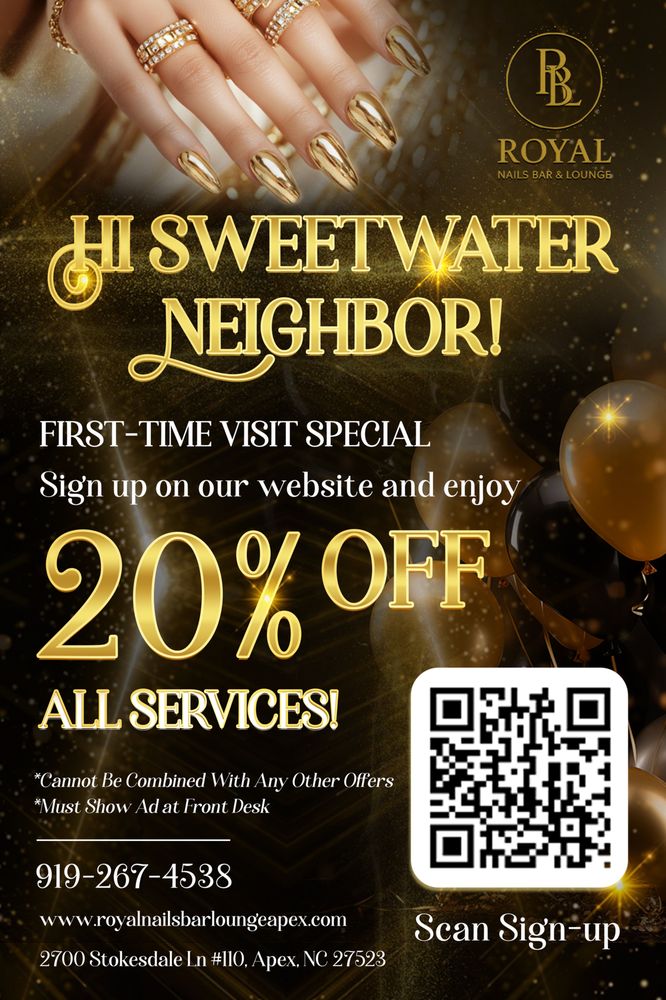 Sweetwater Nails Bar & Lounge Logo