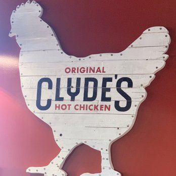 Clyde's Hot Chicken - Cool sign - Chicken Shop Near Me - Montclair, California