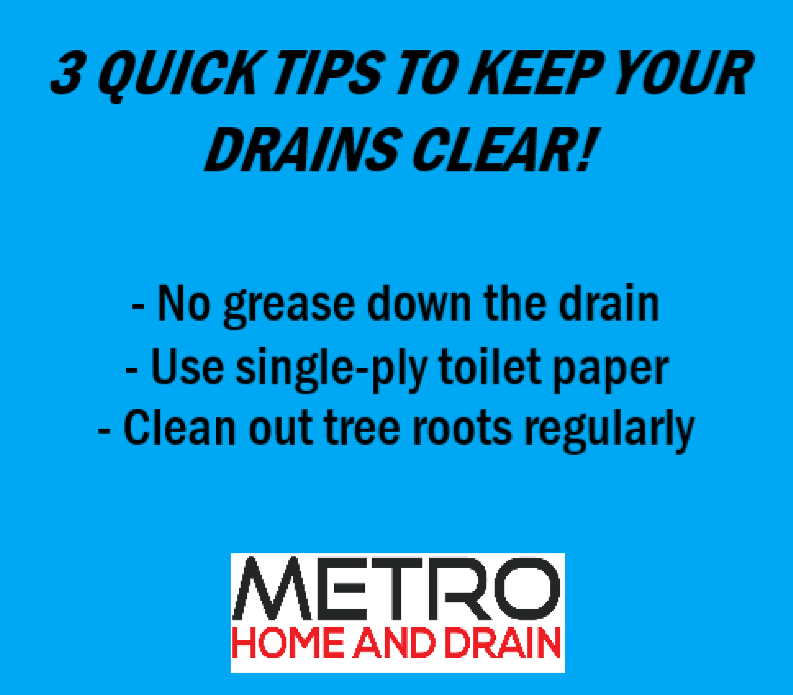 Slide of Metro Home and Drain