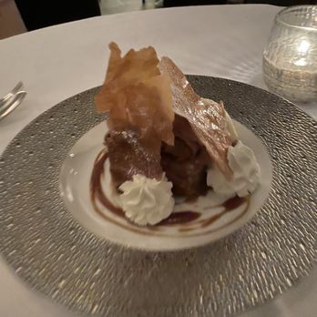 Spago - Pink lady apple strudel - New American Near Me - Beverly Hills, California Spago - Pink lady apple strudel - New American Near Me - Beverly Hills, California