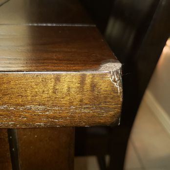 Conn's HomePlus - Warped and chipped corner - Furniture Stores Near Me - Mesquite, Texas Conn's HomePlus - Warped and chipped corner - Furniture Stores Near Me - Mesquite, Texas