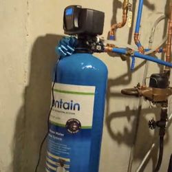 Phountain Water - Used pex piping, not full Copper.