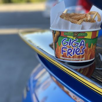 Potato Corner - Gigs original fries mixed with BBQ and Garlic Parmesan - Specialty Food Near Me - Northridge, California