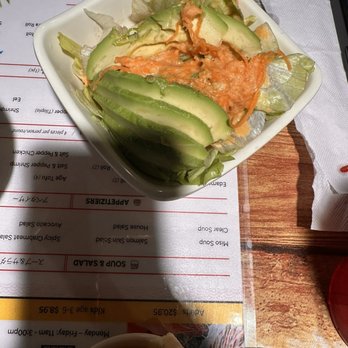 Sushi Kingdom - Fresh avocado and salad - Sushi Bars Near Me - Hiram, Georgia