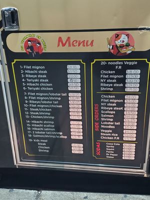Menu photo 4 502 Teppanyaki On Wheels Los Angeles, CA Menu photo 4 502 Teppanyaki On Wheels Los Angeles, CA