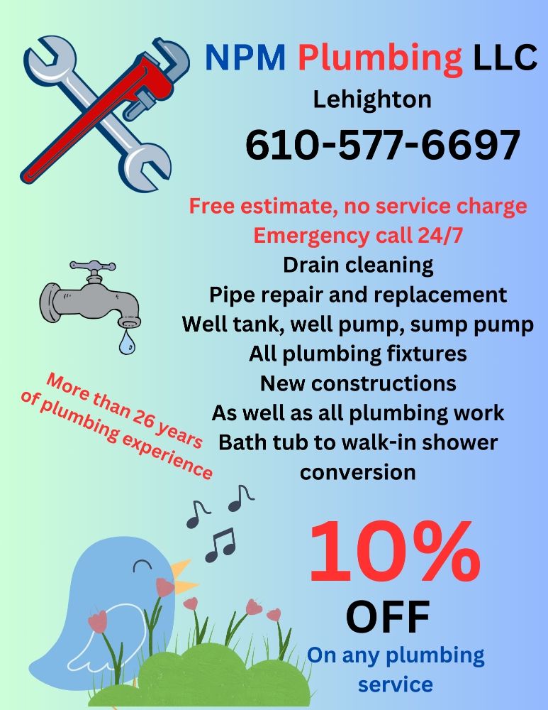 Slide of NPM Plumbing